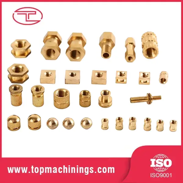 CNC-bearbetad mässingsbussning