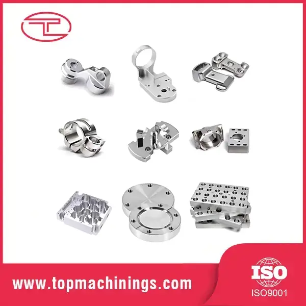 7075 CNC-bearbetningskomponenter i aluminium