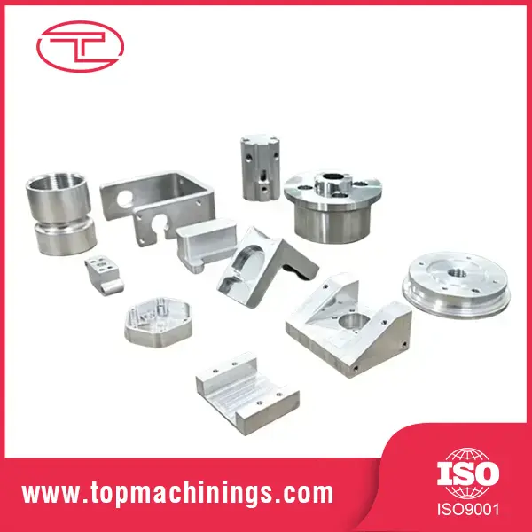 CNC-bearbetade anodiserade aluminiumdelar